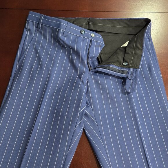 Fugato Virgin Wool Pin-Stripe Suit - Picture 13 of 16